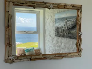 Looking out to sea